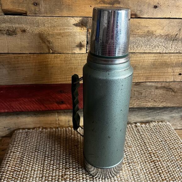 Stanley Aladdin Green‎ Vintage Theromos - Picture 2 of 13